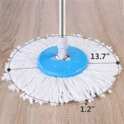 Mop PRO 360° Spin Mop and Bucket Set - Includes 2 Cloths