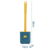 Toilet Soft Glue Dead Corner Cleaning Toilet Gap Long Handle Toilet Toilet Brush