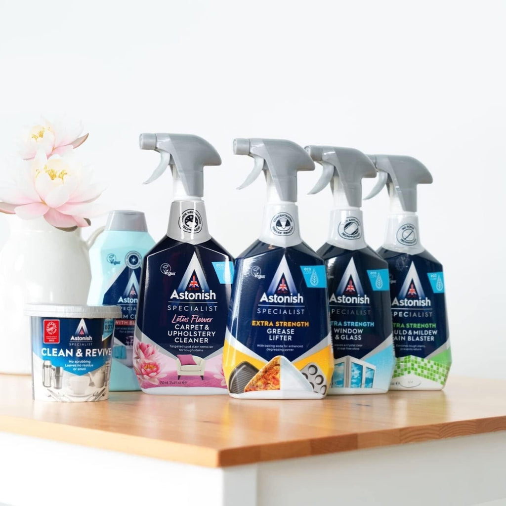 Astonish Specialist Extra Strength Mould and Mildew Stain Blaster Spray, For