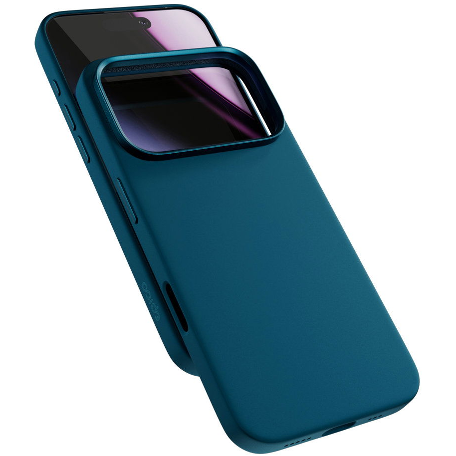 Epico Mag+ Silicone Pro iPhone 17 Pro Max olajkék tok (94210102600002)-0