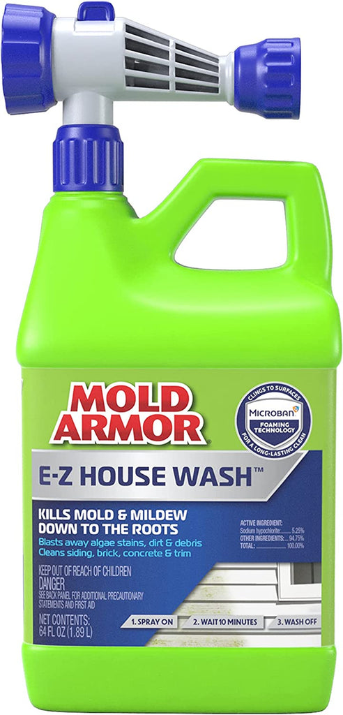 64 Oz. E-Z House Wash - Brick, Concrete, Trim & Siding Cleaner