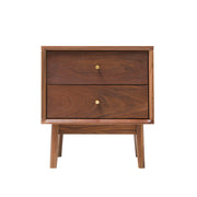 Wright Walnut Bedside Table