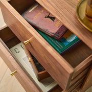 Wright Walnut Bedside Table