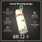 NFL x ION8 Insulated Steel Water Bottle, NFL Bears, 750ml (24oz)