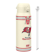 NFL x ION8 Insulated Steel Water Bottle, NFL Buccaneers, 750ml (24oz)