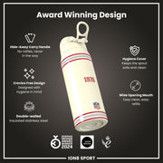 NFL x ION8 Insulated Steel Water Bottle, NFL Buccaneers, 750ml (24oz)