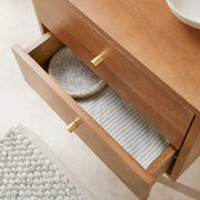 Scandinavian Light Walnut Oslo Bedside Table