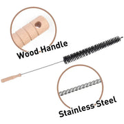 Maple Wood Cleaning Brush | Nylon Bristles for Home & Laundry Michan Direct