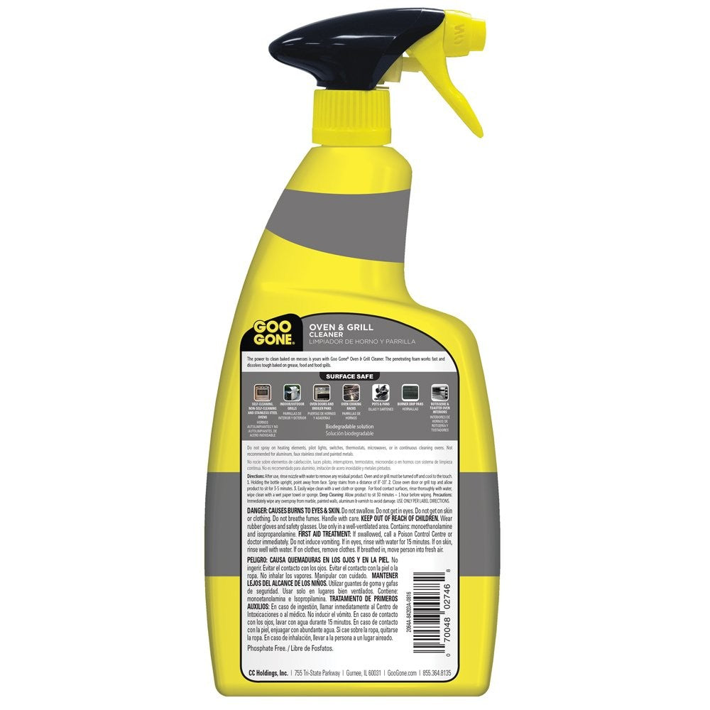 Oven and Grill Cleaner - 28 Ounce - Removes Tough Baked on Grease and Food Sp...