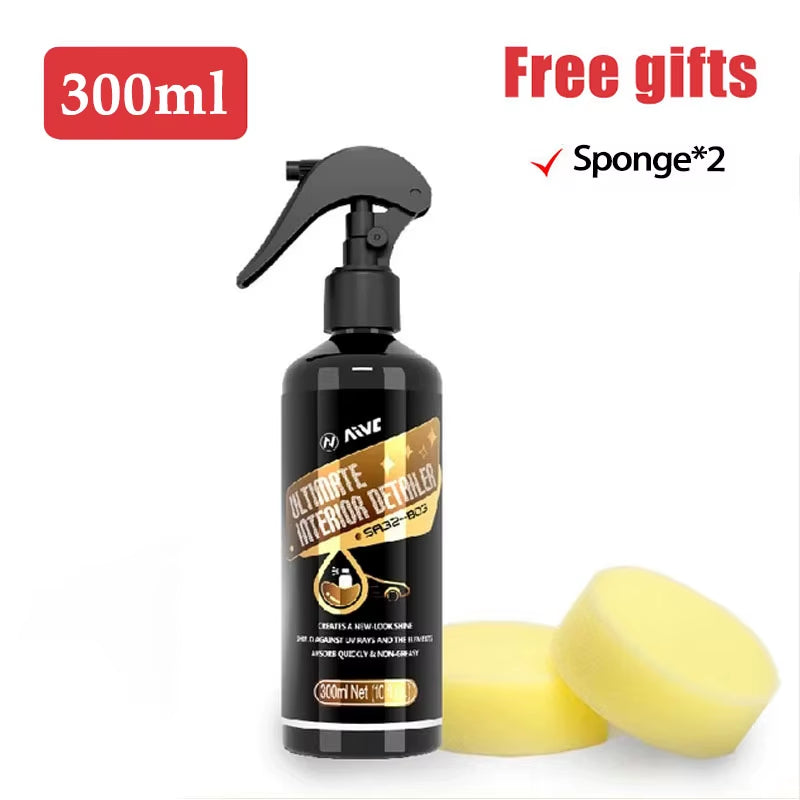 Car Plastic Restore Coating  Agent Leather Restore Car Cleaning Products Plastic Leather Restore Black Shine Seal Brighten