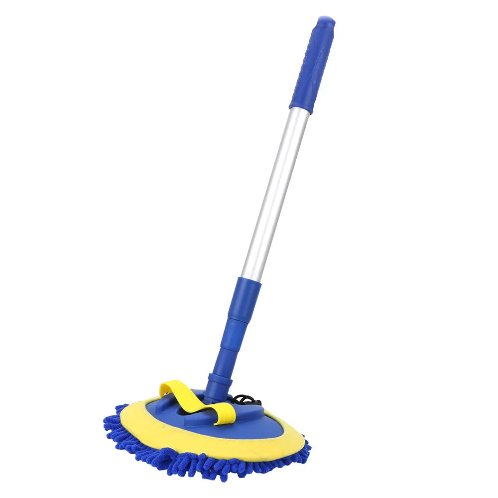 Telescoping Long Handle Car Wash Brush Car Cleaning Tools Chenille Broom Cleaning Mop Car Cleaning Brush