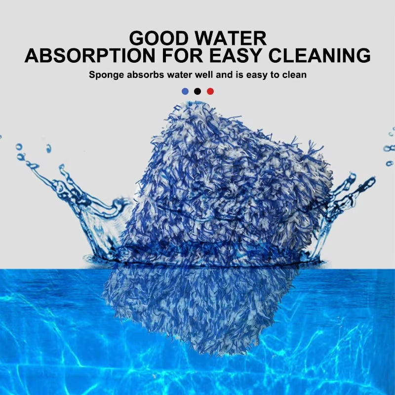 Car Wash Microfiber Car Washer Sponge Car Care Detailing Brushes Washing Towel Sponge Block Car Cleaning Products