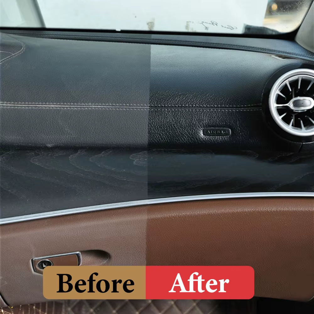 Car Plastic Restore Coating  Agent Leather Restore Car Cleaning Products Plastic Leather Restore Black Shine Seal Brighten