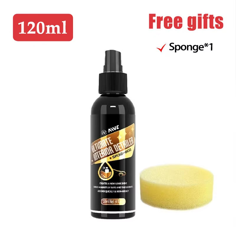 Car Plastic Restore Coating  Agent Leather Restore Car Cleaning Products Plastic Leather Restore Black Shine Seal Brighten