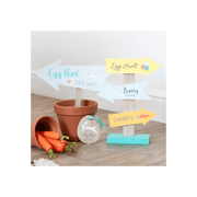 Easter Directional Arrow Standing Sign Lucy And Phil Academy Lucy And Phil Academy