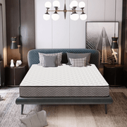 MTS001 - Good Nite Small Double Memory Foam & Spring Mattress - 120x190x18cm - Quilted, Hypoallergenic, Breathable Design with Lumbar Support Lucy And Phil Academy Lucy And Phil Academy