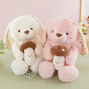 Adorable Long-Eared Rabbit Doll Plush Toy Children's Soothing Doll Birthday Gift Hanging Ear Rabbit Cloth Doll