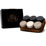 The Original ROCKS Whiskey Chilling Stones - Set of 6 Granite Stones Lucy And Phil Academy Lucy And Phil Academy