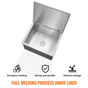 VEVOR Drop in Ice Chest, 28