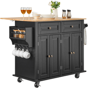 VEVOR Kitchen Island Cart, 43