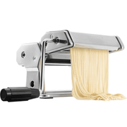 VEVOR Pasta Maker Machine, 9 Adjustable Thickness Settings Noodles Maker, Stainless Steel Noodle Rollers and Cutter, Manual Hand Press, Pasta Making Kitchen Tool Kit, Perfect for Spaghetti Lasagna Lucy And Phil Academy Lucy And Phil Academy