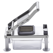 VEVOR Vegetable Chopper Mandoline Slicer, All - in - 1 Food Veggie Cutter with 8 Stainless Steel Blades, Cheese Grater Onion Potato Salad Dicer with Container,Kitchen Gadgets&Essentials Home Appliances Lucy And Phil Academy Lucy And Phil Academy