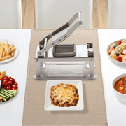 VEVOR Vegetable Chopper Mandoline Slicer, All - in - 1 Food Veggie Cutter with 8 Stainless Steel Blades, Cheese Grater Onion Potato Salad Dicer with Container,Kitchen Gadgets&Essentials Home Appliances Lucy And Phil Academy Lucy And Phil Academy
