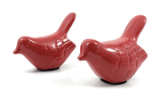 Vibhsa Birds of Health and Happiness Set of 2 (Red) Lucy And Phil Academy Lucy And Phil Academy