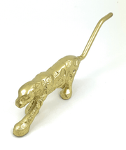 Vibhsa Handcrafted Cheetah Figurine (Golden) Lucy And Phil Academy Lucy And Phil Academy