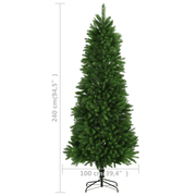 vidaXL 240cm Artificial Christmas Tree - Lifelike Green Lucy And Phil Academy Lucy And Phil Academy