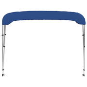 vidaXL 3 Bow Bimini Top Blue 183x140x137 cm Lucy And Phil Academy Lucy And Phil Academy