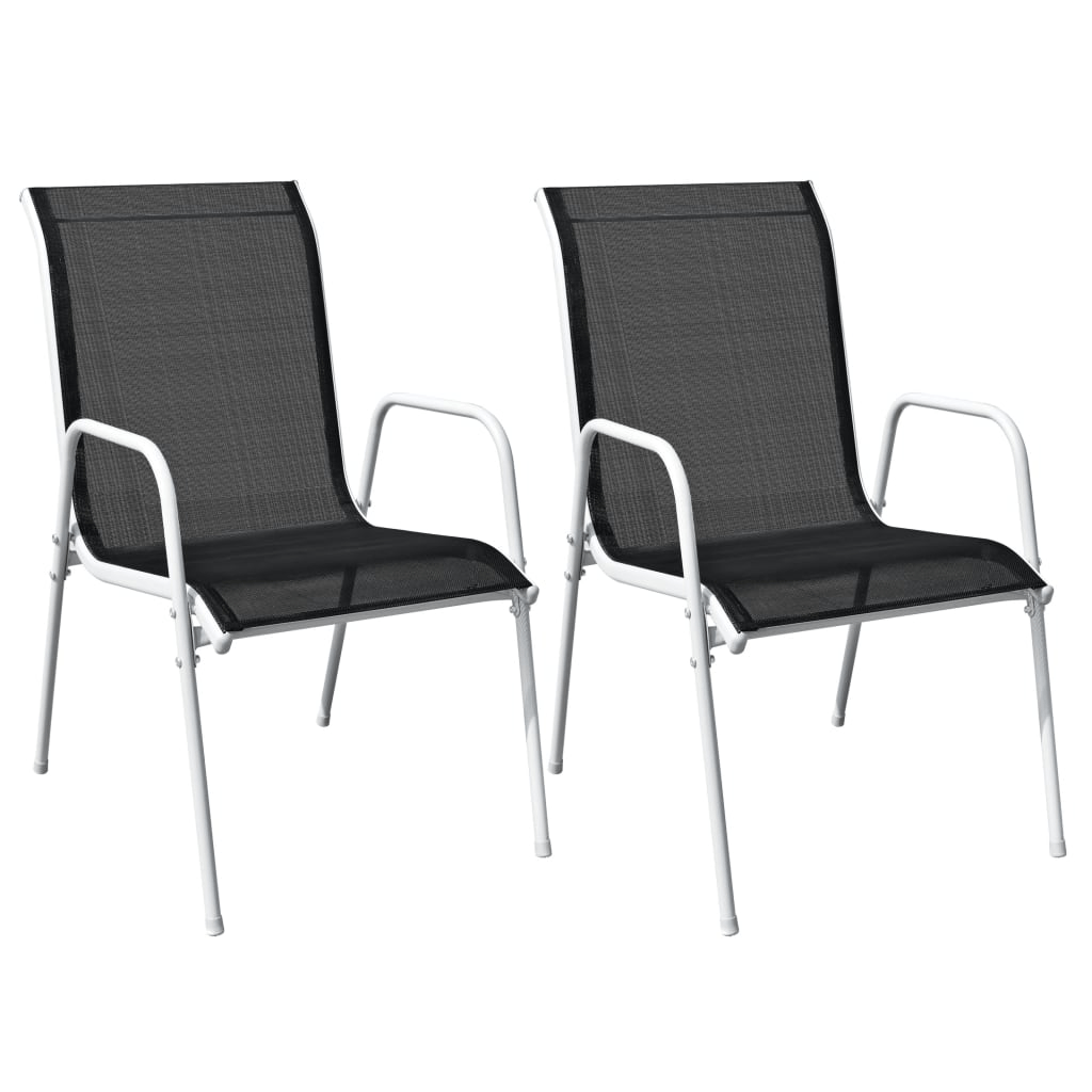 vidaXL 3 Piece Bistro Set Steel Black Lucy And Phil Academy Lucy And Phil Academy