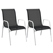 vidaXL 3 Piece Bistro Set Steel Black Lucy And Phil Academy Lucy And Phil Academy