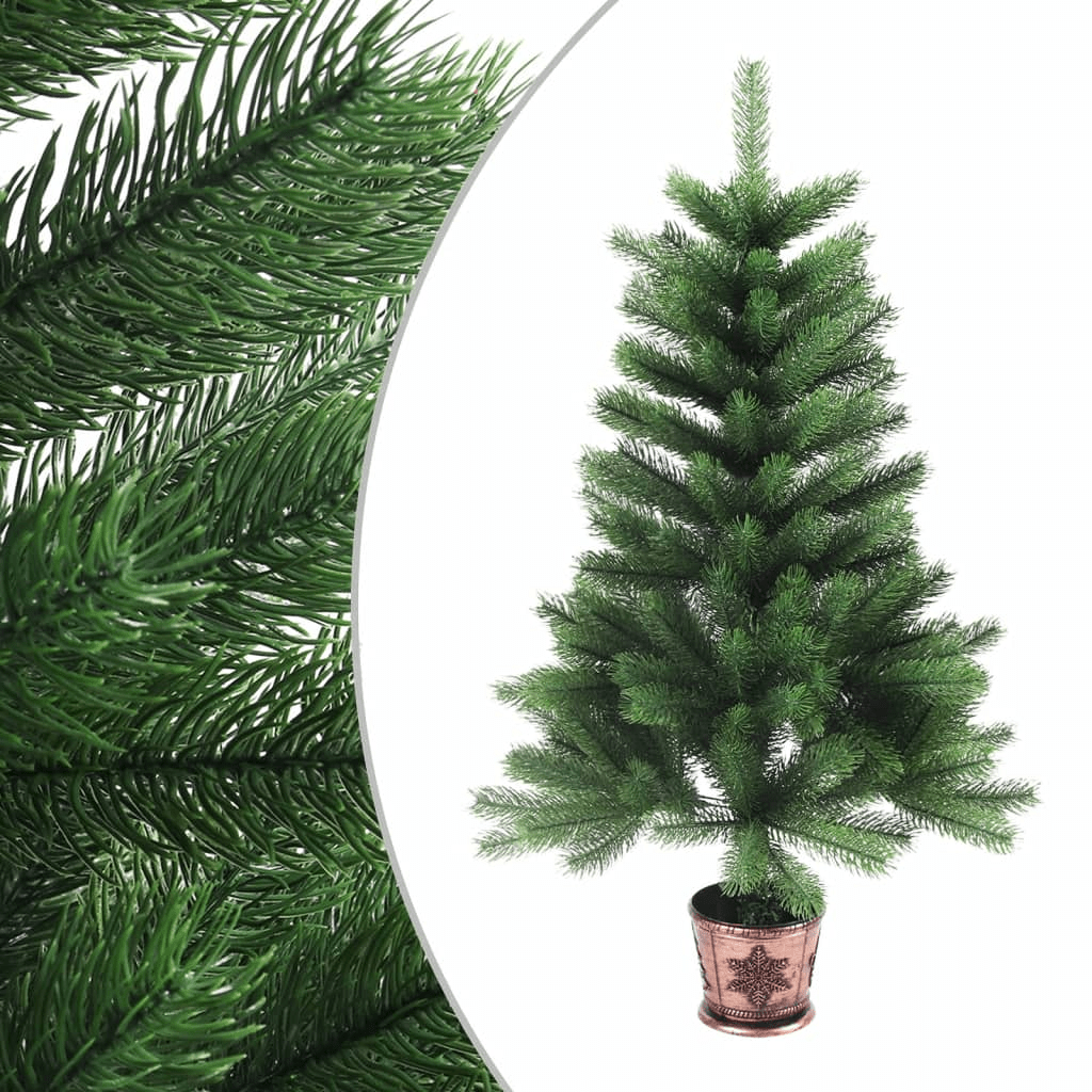 vidaXL 90cm Realistic Green Christmas Tree Lucy And Phil Academy Lucy And Phil Academy