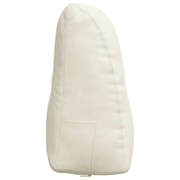 vidaXL Back Pillow Cream 80 x 24 x 50 cm Velvet Lucy And Phil Academy Lucy And Phil Academy