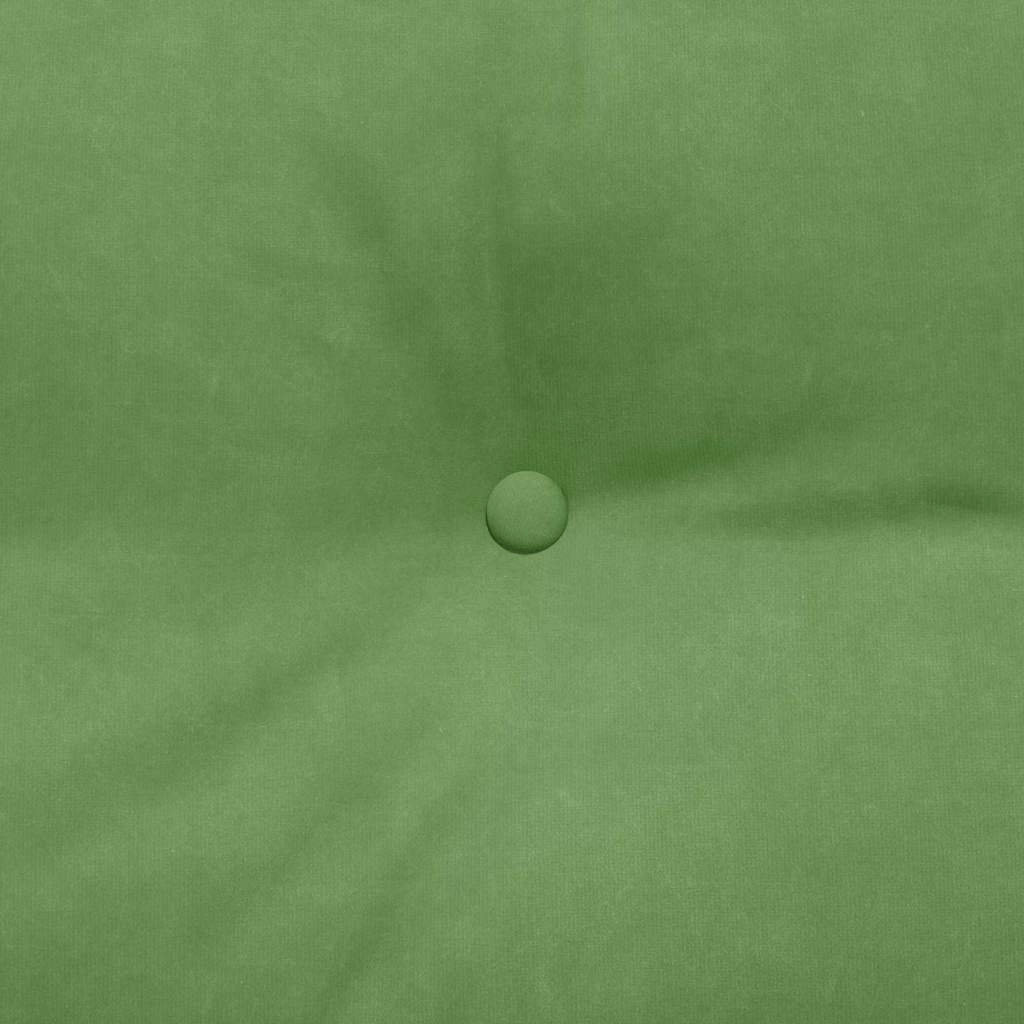 vidaXL Back Pillow Light Green 200 x 24 x 50 cm Velvet Lucy And Phil Academy Lucy And Phil Academy