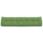 vidaXL Back Pillow Light Green 200 x 24 x 50 cm Velvet Lucy And Phil Academy Lucy And Phil Academy