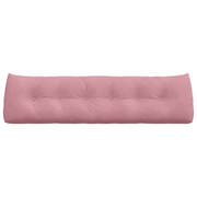 vidaXL Back Pillow Pink 180 x 24 x 50 cm Velvet Lucy And Phil Academy Lucy And Phil Academy