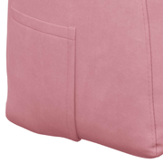vidaXL Back Pillow Pink 180 x 24 x 50 cm Velvet Lucy And Phil Academy Lucy And Phil Academy