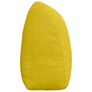 vidaXL Back Pillow Yellow 200 x 24 x 50 cm Velvet Lucy And Phil Academy Lucy And Phil Academy