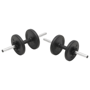vidaXL Barbell and Dumbbell Set 30 kg Lucy And Phil Academy Lucy And Phil Academy
