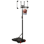 vidaXL Basketball Stand Transparent 216 - 250 cm Polycarbonate Lucy And Phil Academy Lucy And Phil Academy