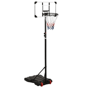 vidaXL Basketball Stand Transparent 216 - 250 cm Polycarbonate Lucy And Phil Academy Lucy And Phil Academy