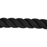 vidaXL Battle Rope Black 15 m 11 kg Polyester Lucy And Phil Academy Lucy And Phil Academy