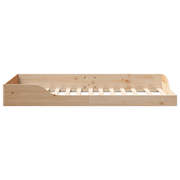 vidaXL Bed Frame Brown 75 x 190 cm Solid Pine Wood Lucy And Phil Academy Lucy And Phil Academy