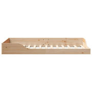 vidaXL Bed Frame Brown 75 x 190 cm Solid Pine Wood Lucy And Phil Academy Lucy And Phil Academy