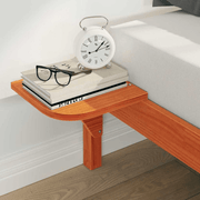 vidaXL Bed Frame with Side Tables Wax Brown 180 x 210 cm Lucy And Phil Academy Lucy And Phil Academy