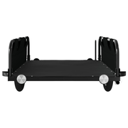 vidaXL Bike Trailer Black Oxford Fabric and Iron Lucy And Phil Academy Lucy And Phil Academy