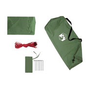 vidaXL Camping Tarp Green 500x294 cm Waterproof Lucy And Phil Academy Lucy And Phil Academy
