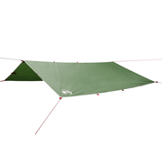 vidaXL Camping Tarp Green 500x294 cm Waterproof Lucy And Phil Academy Lucy And Phil Academy